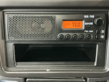 純正AM/FMラジオが付いてます。お好みのラジオを聞きながら運転することが出来ますよ♪