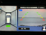 【アラウンドビューモニター】まるでクルマを真上から見ているようなアラウンドビューモニターで運転をサポート。運転席から見えにくい車の四隅や後方もモニターでしっかり見えます。