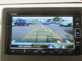 車庫入れ・駐車を安心サポート!バックカメラ装備です。