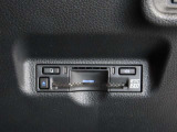 ETC車載器付きです。高速道路の料金所もスムーズに通過できます。