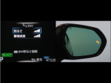 隣車線を走る車両をレーダーで検知し、ドアミラーでは確認しにくい後側方エリアに存在する車両に加え、急接近してくる車両も検知します。車両を検知するとドアミラーに搭載されたLEDインジケーターが点灯します。
