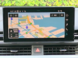 アウディのナビゲーションシステム『MMI(タッチレスポンス)』 ナビ・オーディオ・車両設定等すべての機能を司どっています。