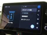 ETCの履歴などが画面で確認できます。