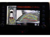 【全周囲カメラ】車両の周辺360度を見渡すことができ、死角をなくせます。