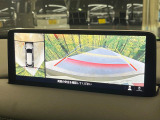 【360&deg;ビューモニター】専用のカメラにより、上から見下ろしたような視点で360度クルマの周囲を確認することができます☆死角部分も確認しやすく、狭い場所での切り返しや駐車もスムーズに行えます。