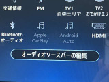 AppleCarPlayやAndroidAutoで利用する事も可能です。
