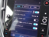 車両機能の各種設定も、センターディスプレイで操作可能です