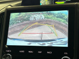 【バックカメラ】駐車時に後方がリアルタイム映像で確認できます。大型商業施設や立体駐車場での駐車時や、夜間のバック時に大活躍!運転スキルに関わらず、今や必須となった装備のひとつです!