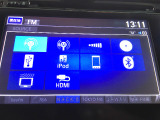 フルセグTV搭載。CD/DVD再生、Bluetoothオーディオに対応しています。