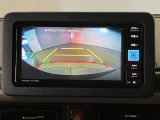 バックギアに入れると、このように後方が映し出されます!最終確認はご自身の目と耳で必ず行ってください!安全第一で!
