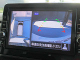 周囲の状況が分かるアラウンドビューモニター搭載。苦手な縦列駐車もこれがあれば安心ですね。