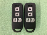 スマートキー付きですからドアロックの開閉およびエンジンスタートが楽々です。電動スライドドアの開け閉めもボタンで操作できます。スペアキーも同じものを用意しております。