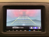バックでの車庫入れも安心です!リアカメラが付いているバックモニター付のナビを装備しております。操作線もついており距離感も画面から確認できます。