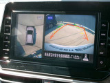 ナビ画面アラウンドビューモニター付、安心安全、全方向、上から見えます。運転が苦手な方安心です。
