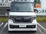 R3年式 N-BOXカスタムLコーディネートスタイル入庫しました☆色はプラチナホワイト・パール&ブラックです