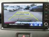 車庫入れ・駐車を安心サポート!バックカメラ装備です。