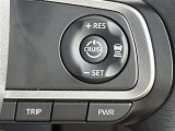 【全車速追従機能付ACC(アダプティブクルーズコントロール)】設定した車速内で自動で加減速ができます。先行車との車間距離を適切に維持した追従走行も可能です!機能には限界があるためご注意ください。