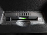 ETC車載器付きです。高速道路の料金所もスムーズに通過できます。