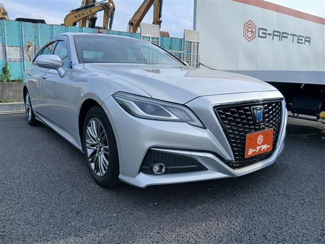 クラウン ハイブリッド 2.5 S ワンオーナー 禁煙車 純正12.3インチナビ
