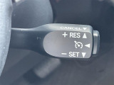 【 クルーズコントロール 】高速道路で便利な機能です!アクセルを離しても一定速度で走行ができる装備です!加速減速もスイッチ操作でOKです!//
