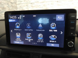 純正ナビが搭載されています。初めての道も安心ですね。Bluetooth接続可能!