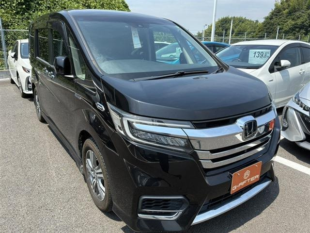 ステップワゴン 2.0 スパーダ ハイブリッド G EX ホンダセンシング 禁煙車 純正9型ナ...