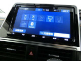 【Bluetooth機能付き】・・・ハンズフリー機能とスマートフォンにインストール済の音楽を聴くことができます。