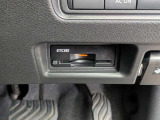 今では必需品のETCもパネルデザインにフィットするビルトインタイプなので、見た目もスッキリとしています