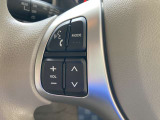 ステアリングオーディオスイッチ装備していますので、手を伸ばすことなく、お手元でオーディオの操作が可能です。運転操作に集中できます。
