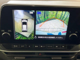 【アラウンドビューモニター】専用のカメラにより、上から見下ろしたような視点で360度クルマの周囲を確認することができます☆死角部分も確認しやすく、狭い場所での切り返しや駐車もスムーズに行えます。