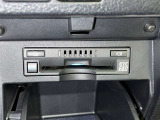 ETC車載器付きです。高速道路の料金所もスムーズに通過できます。