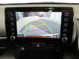 バックカメラで後方がリアルタイム映像で確認できます!商業施設や駐車場でのバック時、夜間のドライブでも安心です♪