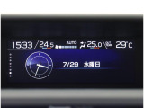 マルチインフォメーションディスプレイは、車両の走行状況などがひと目で確認できる多機能ディスプレイ、省燃費走行や安全運転をサポートする便利な装備です。