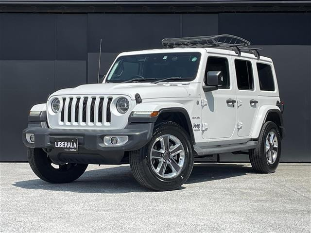 ラングラー アンリミテッド サハラ 4WD 本革シート 修復歴無し