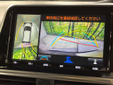 【パノラミックビューモニター】専用のカメラにより、上から見下ろしたような視点で360度クルマの周囲を確認することができます☆死角部分も確認しやすく、狭い場所での切り返しや駐車もスムーズに行えます。