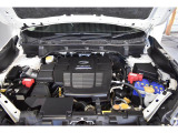 水平対向エンジンと電動技術を組み合わせたパワーユニット「e-BOXER」。