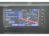 純正ナビを装備。タッチパネル式で使いやすく、お出かけもラクラクです。