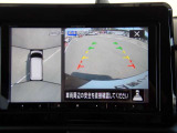 上からの視点で狭い駐車場への駐車などに役立つアラウンドビューモニターです♪