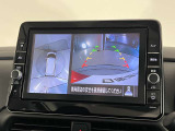 上から丸見えアラウンドビューモニター付きです。