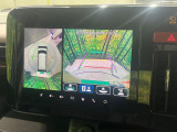 【全方位モニター用カメラ】専用のカメラにより、上から見下ろしたような視点で360度クルマの周囲を確認することができます☆死角部分も確認しやすく、狭い場所での切り返しや駐車もスムーズに行えます。