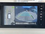 アラウンドビューモニター搭載。上から見下ろしたように液晶に映るのでスムーズな駐車をサポートします。