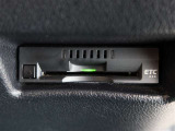 ETC車載器付きです。高速道路の料金所もスムーズに通過できます。