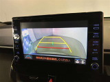 バックガイドモニターで、後方を確認しながら安心して駐車することができます。運転初心者も熟練者も必須の機能ですよ!