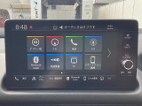 ナビのHOME画面です。TVはフルセグ、Bluetoothオーディオの付いていて、スマートフォンにも連携します。