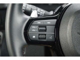オーディオの音量調節が可能です!ハンドルにスイッチがついているので、運転中で目線を下げずに気軽にできちゃいます♪