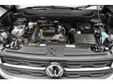 1.0L TSIガソリンターボエンジンを搭載しております。