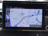 【ナビ】ホンダ純正ナビゲーション装備。最近はスマートフォンの地図機能でも十分ですが、やはりモニターが付いていると直感的に現在地も分かり安心です。