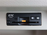 ETC車載器付きです。高速道路の料金所もスムーズに通過できます。