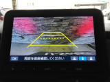 リアカメラがついているので、駐車や後進の際にとても便利です♪