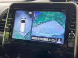 【アラウンドビューモニター】専用のカメラにより、上から見下ろしたような視点で360度クルマの周囲を確認することができます☆死角部分も確認しやすく、狭い場所での切り返しや駐車もスムーズに行えます。
